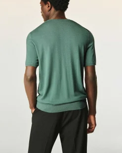 Pull Col Rond Manches Courtes