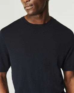 Pull Col Rond Manches Courtes