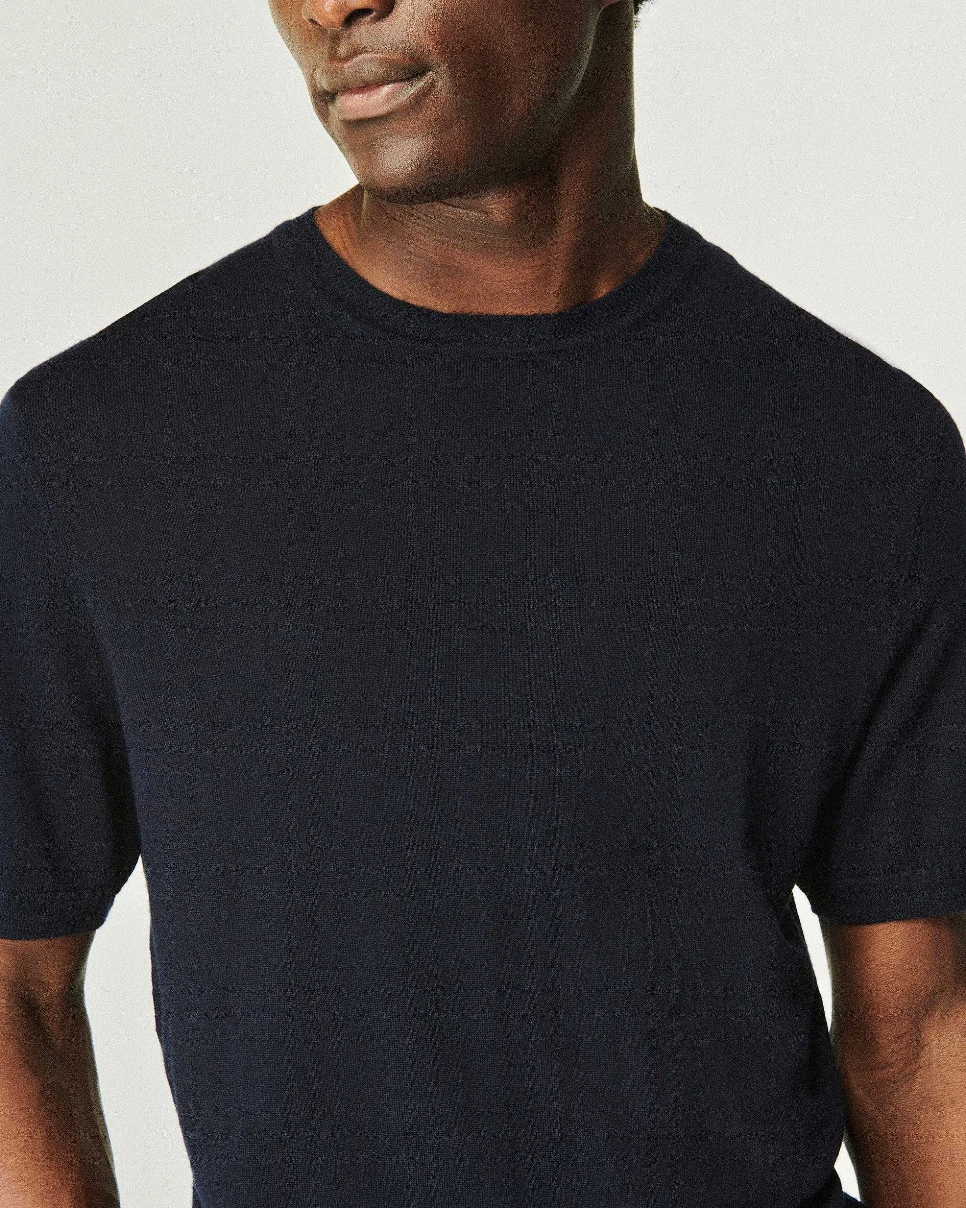 Pull Col Rond Manches Courtes