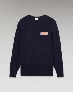 Pull Col Rond Motif Future