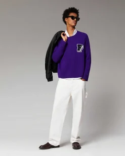 Pull Col Rond Oversize