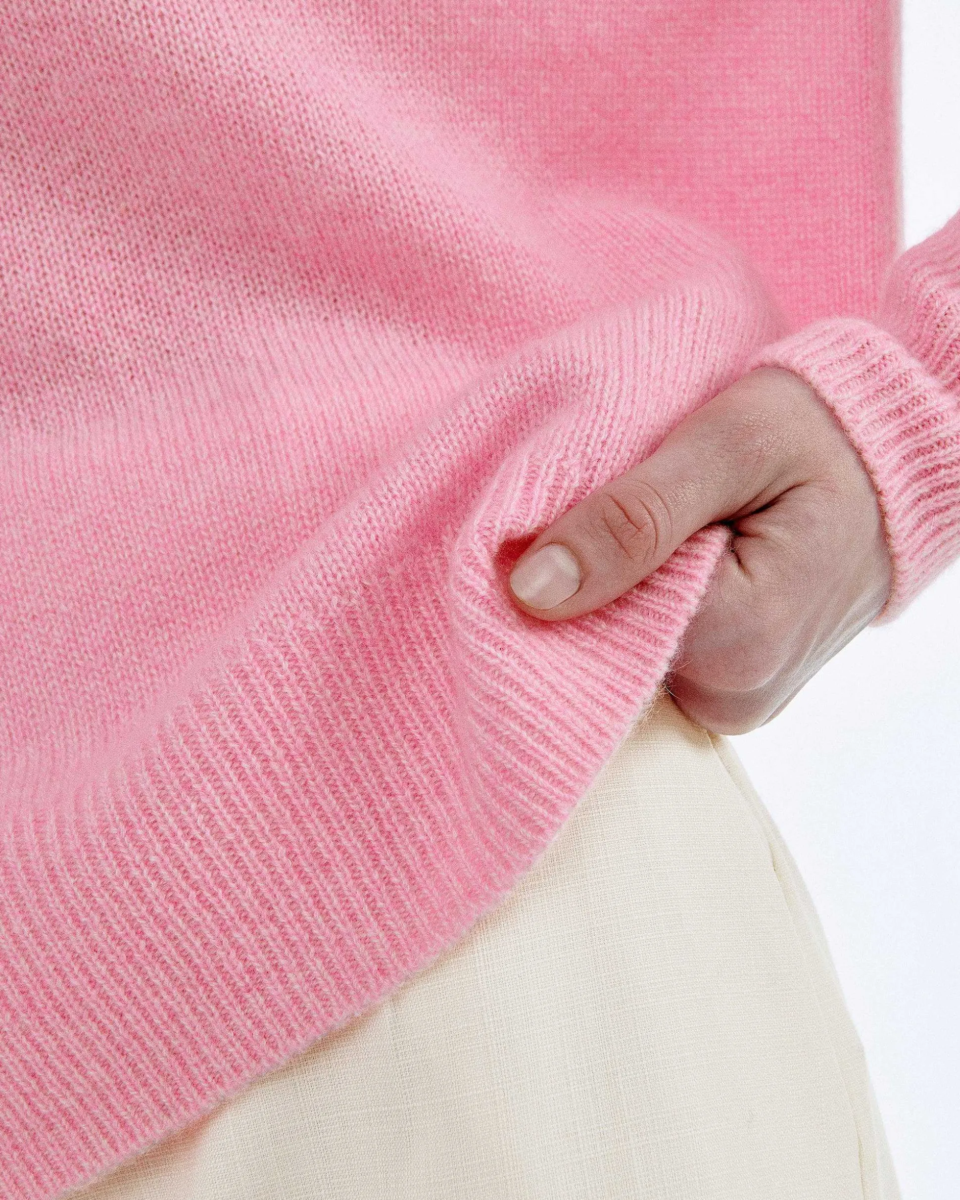 Pull Col Rond Oversize