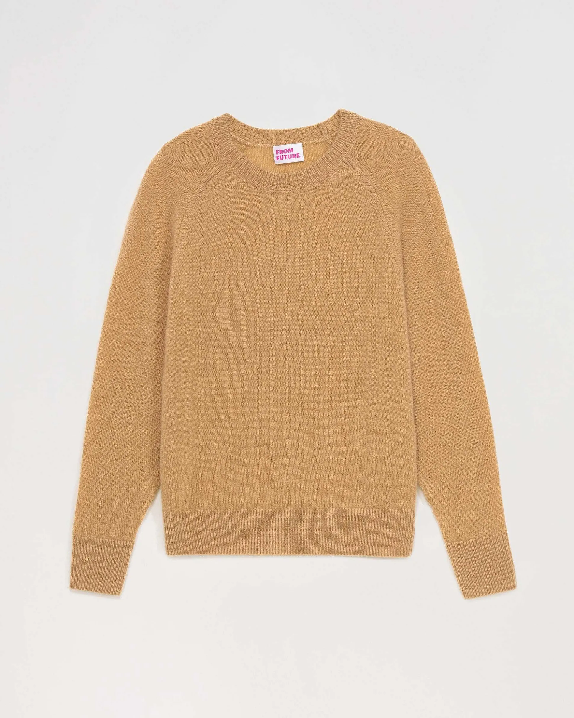 Pull Col Rond Oversize Leger