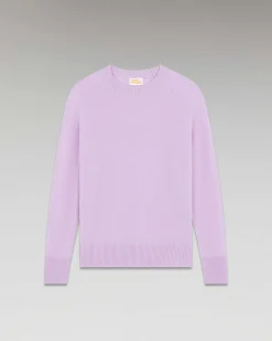 Pull Col Rond Oversize Leger