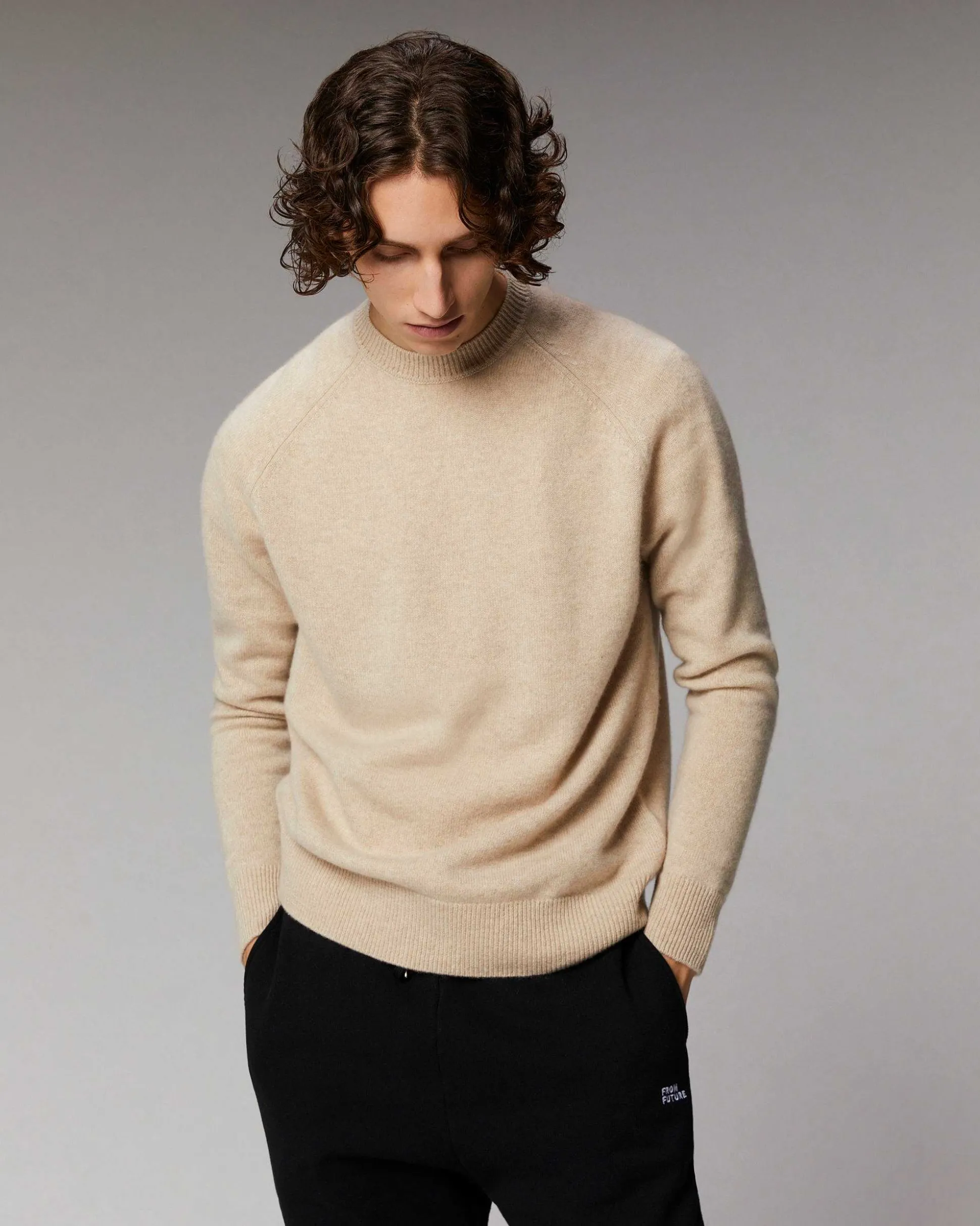 Pull Col Rond Raglan