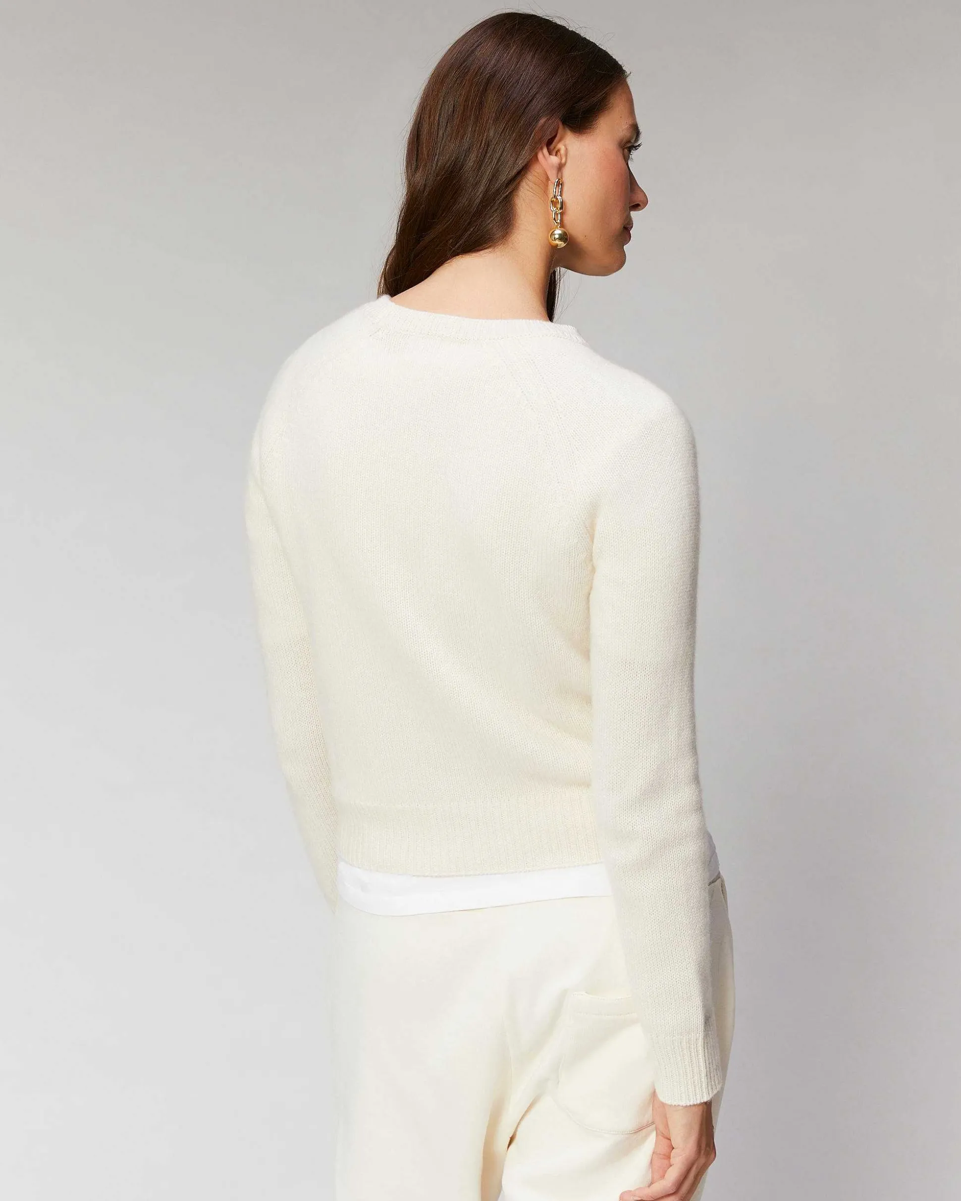 Pull Col Rond Raglan