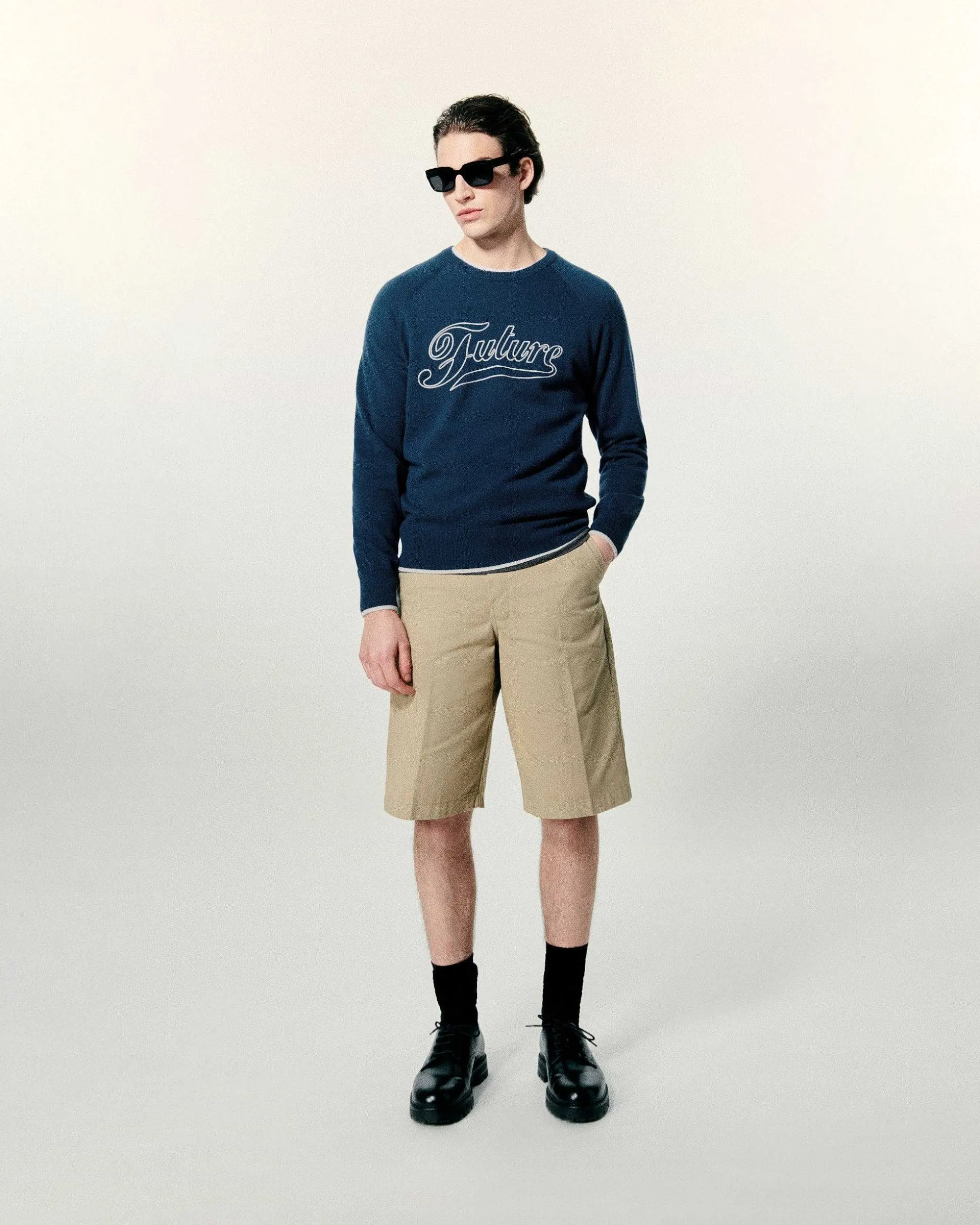 Pull Col Rond Raglan Future