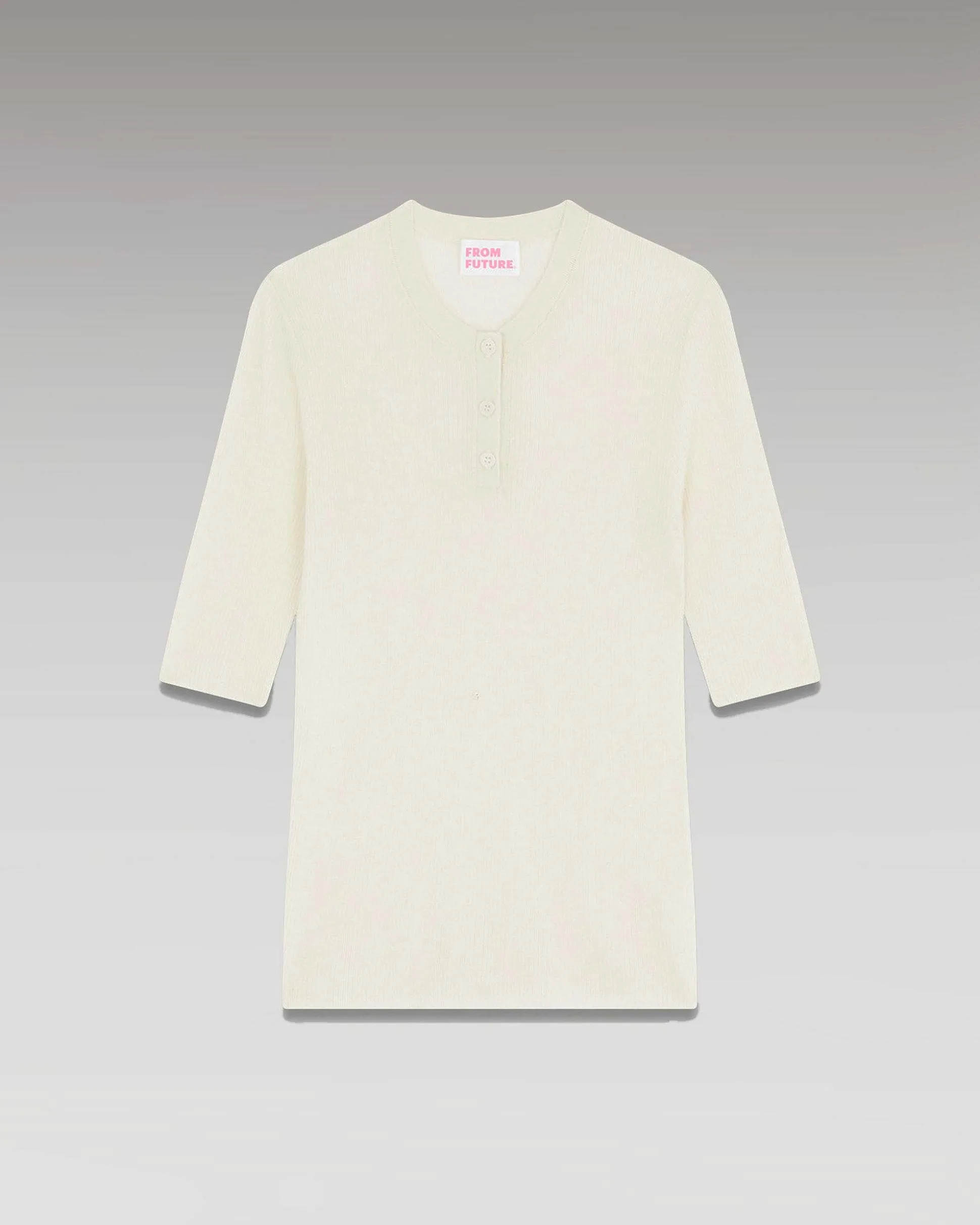 Pull Col Rond Seconde Peau Manches Courtes