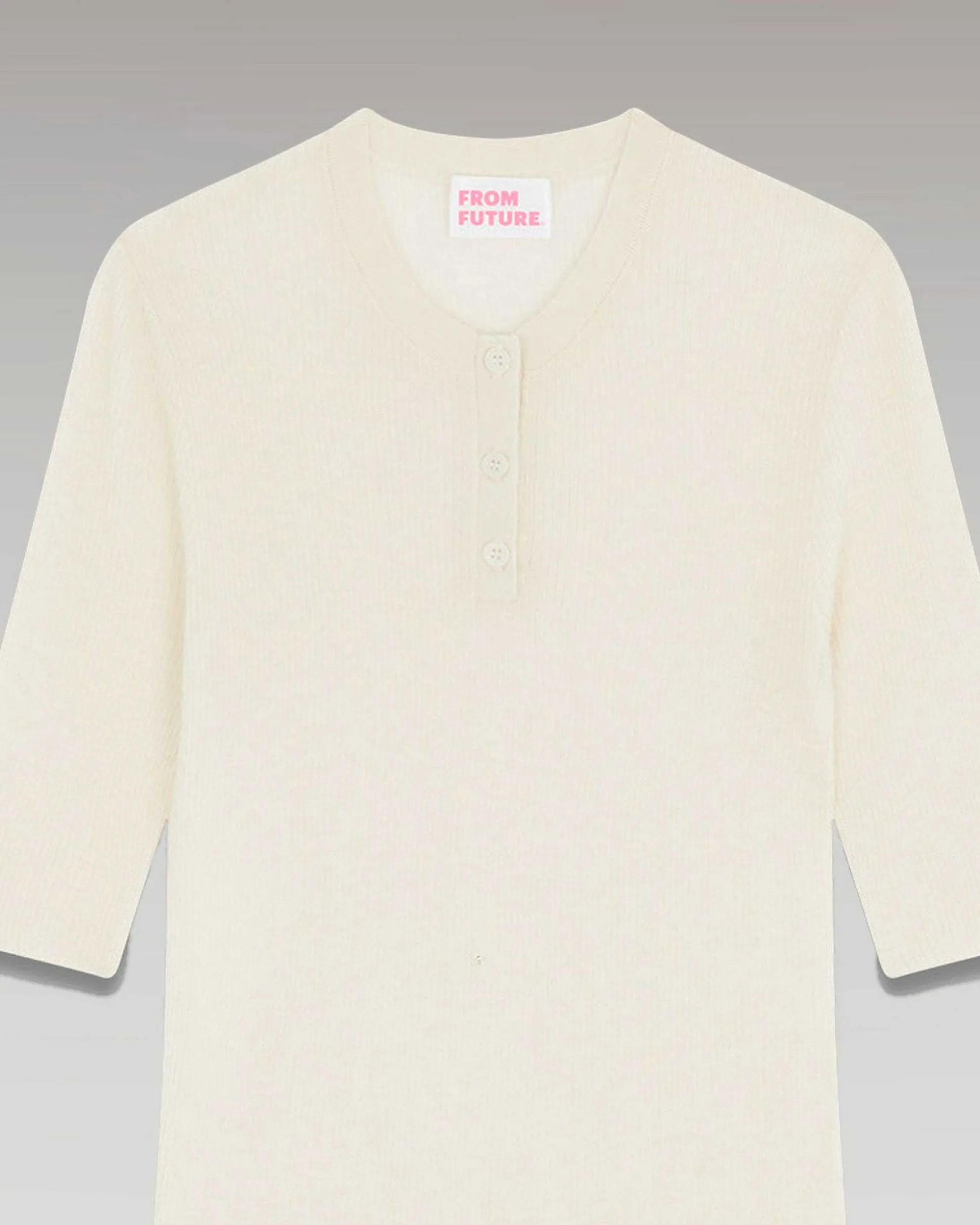 Pull Col Rond Seconde Peau Manches Courtes