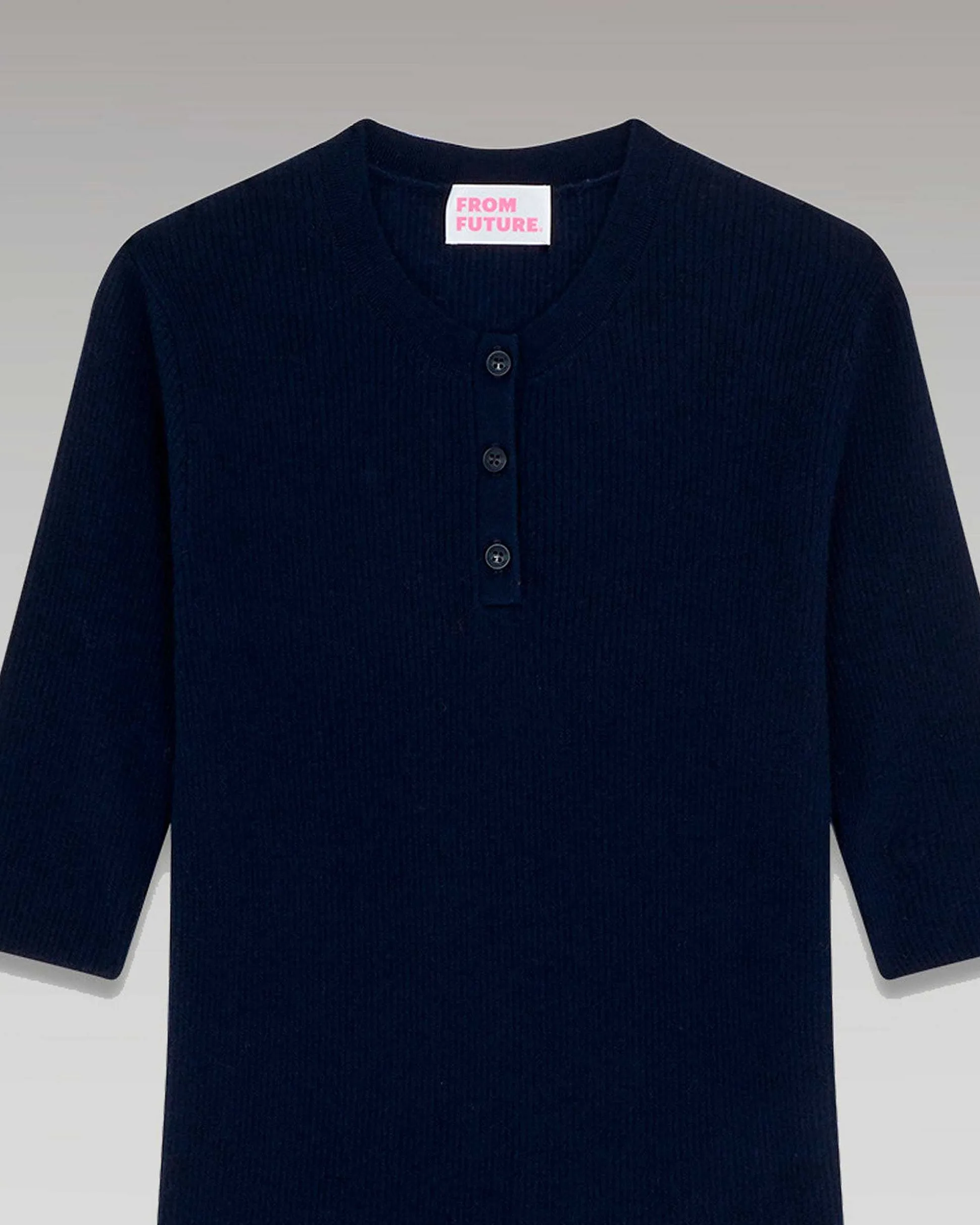 Pull Col Rond Seconde Peau Manches Courtes