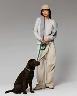 Pull Col Rond Strass Coeur Leger