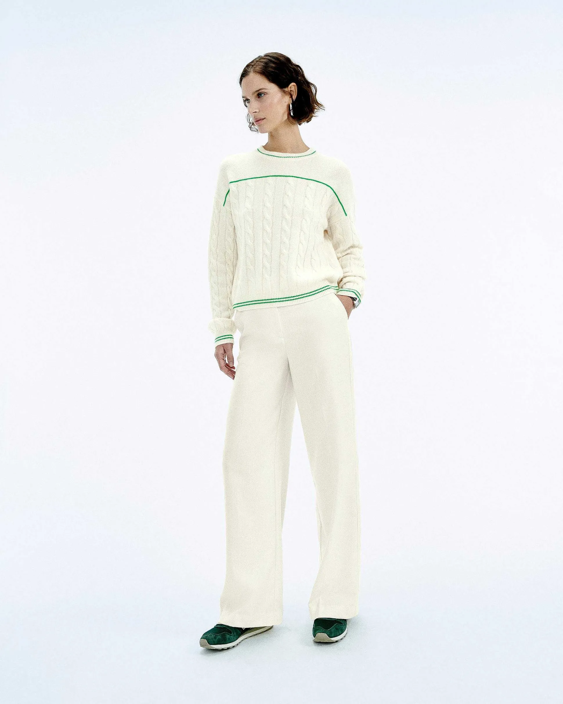 Pull Col Rond Torsades Future