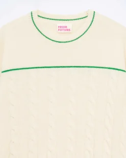 Pull Col Rond Torsades Future