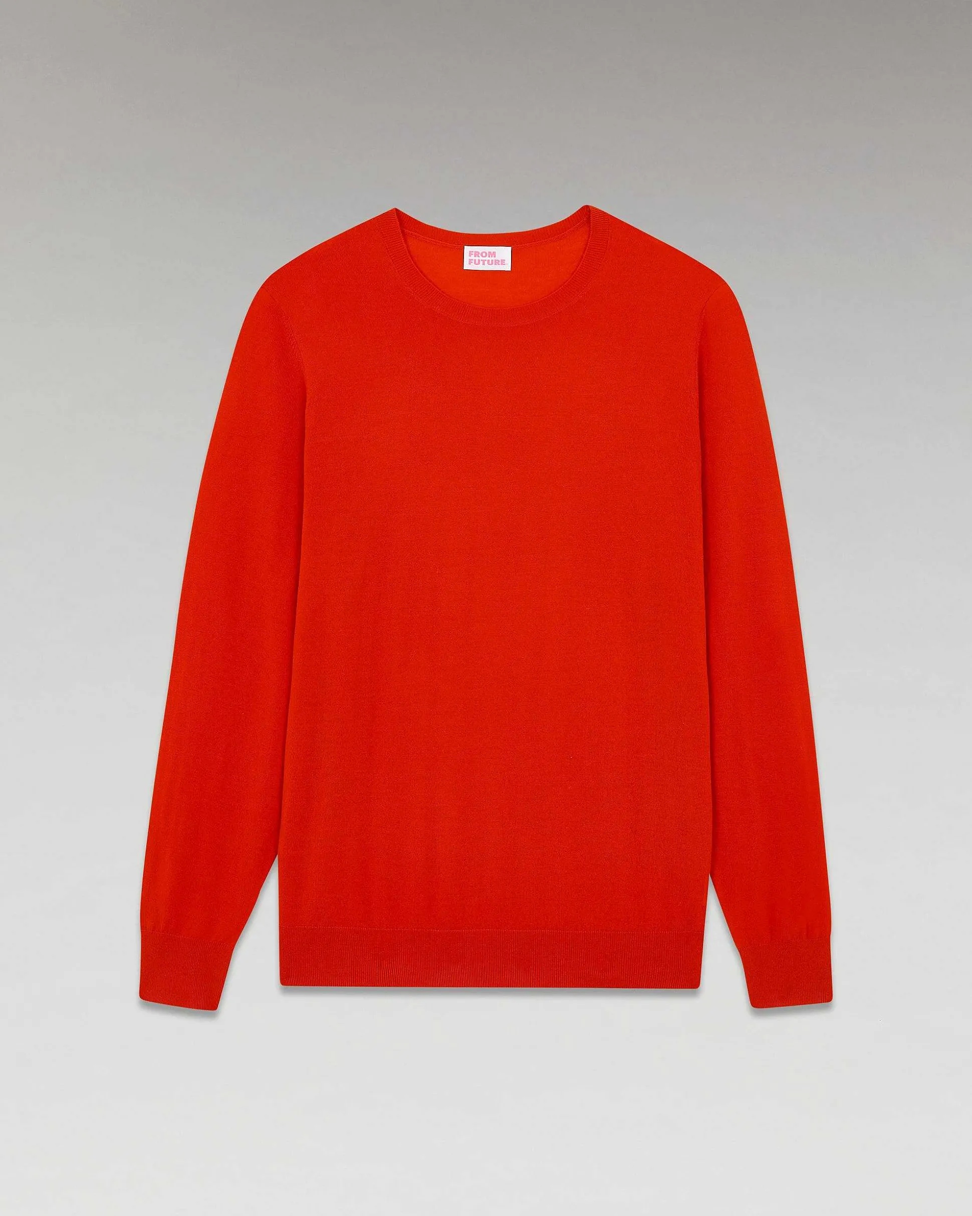 Pull Col Rond Uni Basique