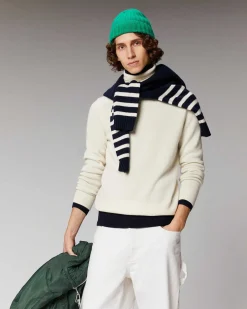 Pull Col Roule Basique Epais