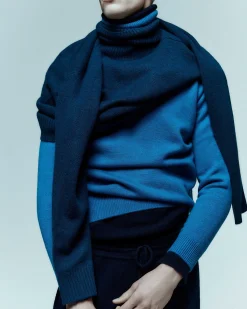 Pull Col Roule Basique Epais