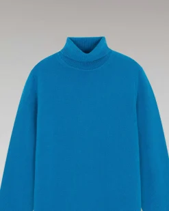 Pull Col Roule Basique Epais