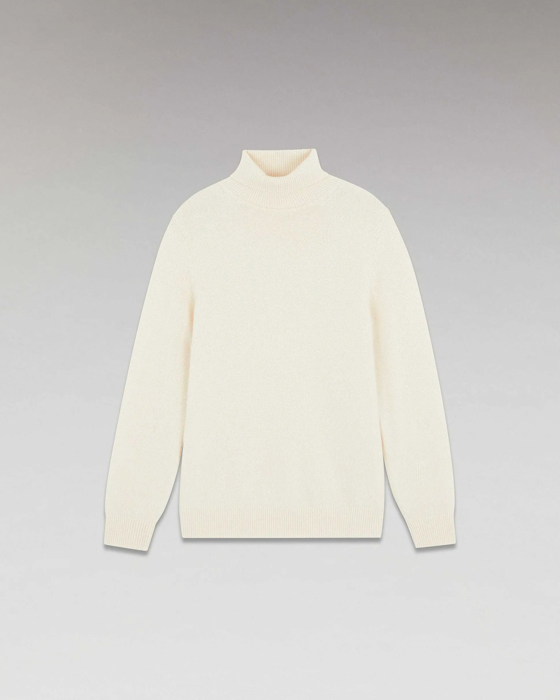 Pull Col Roule Basique Epais