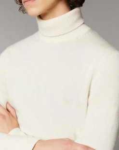 Pull Col Roule Basique Epais