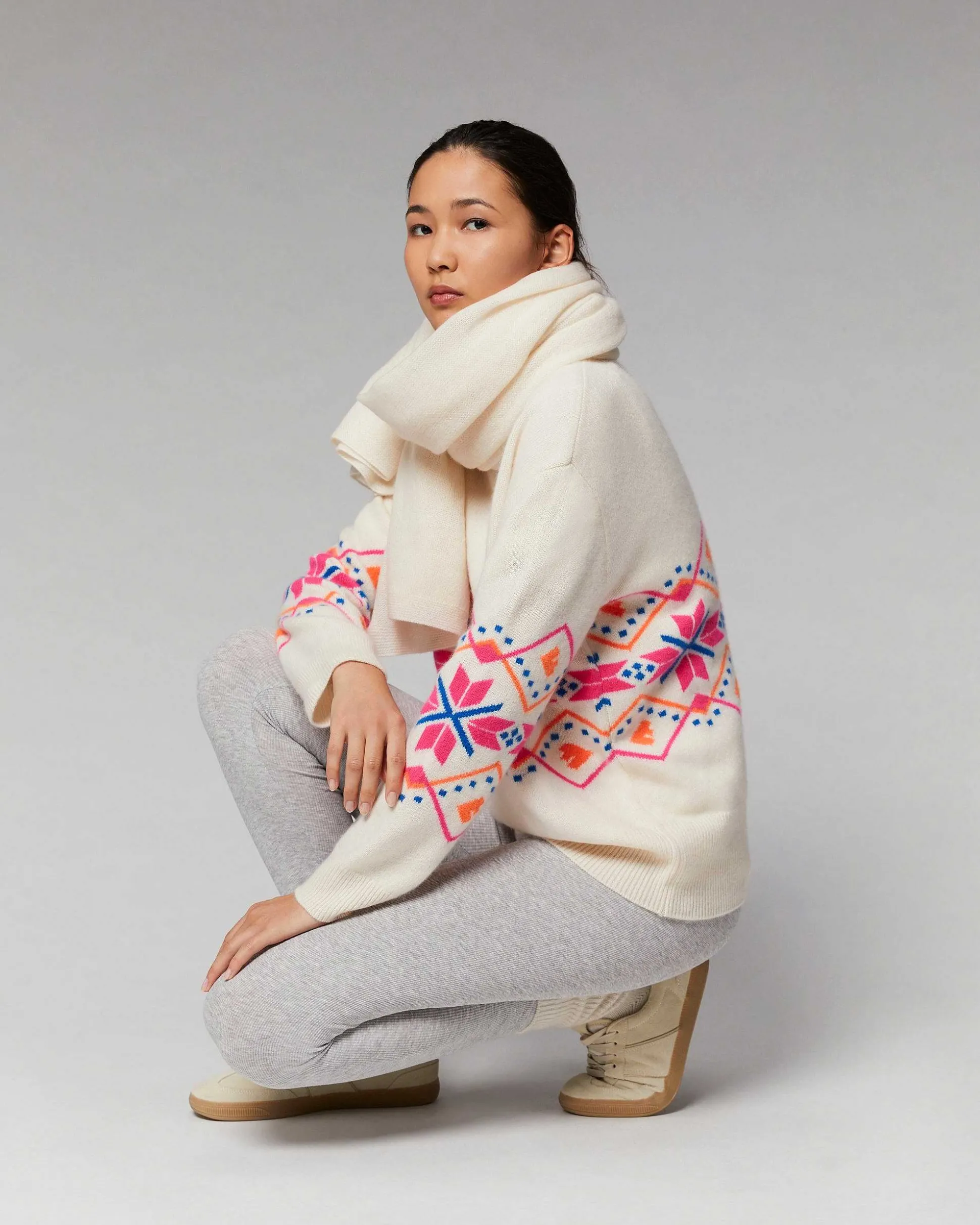 Pull Col Roule Norvegien