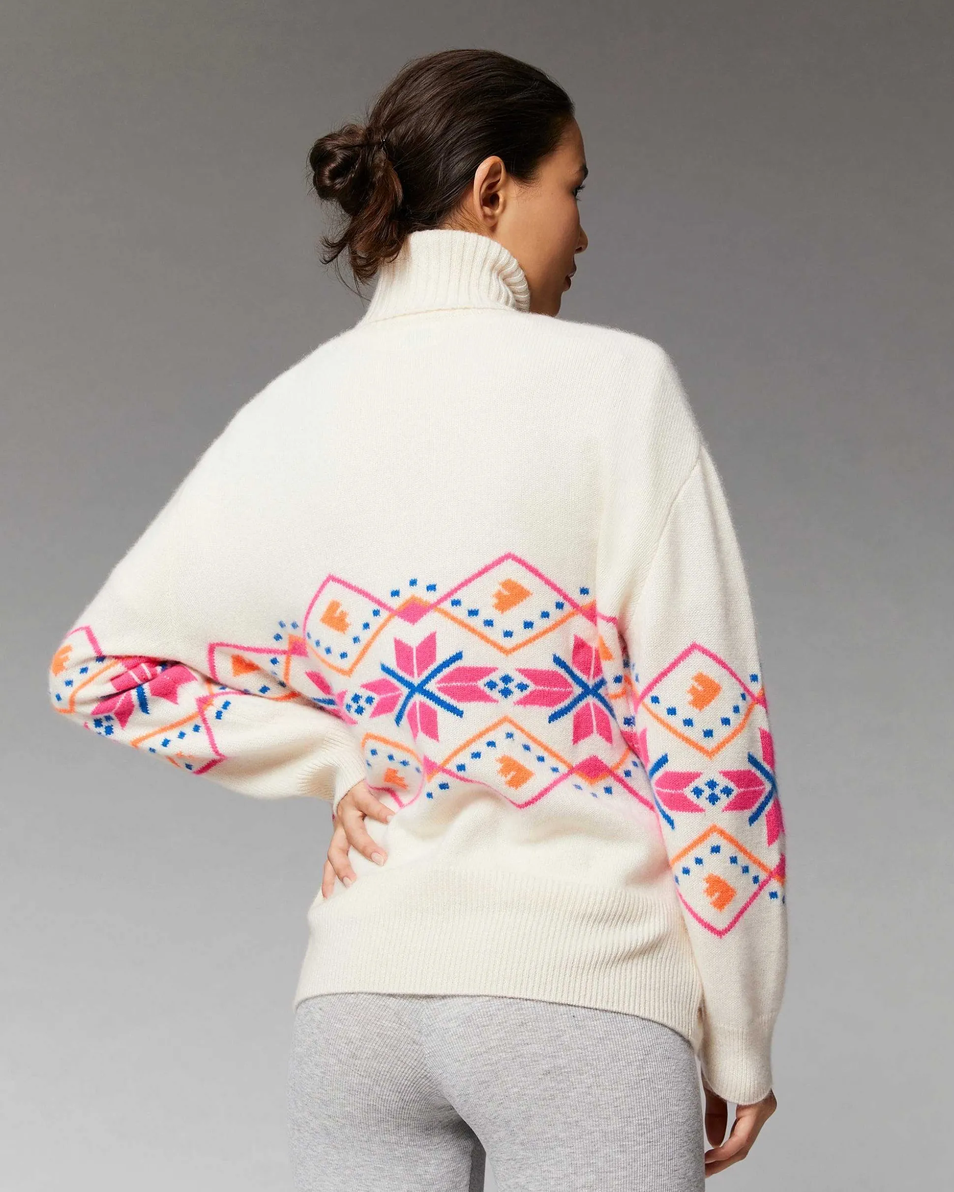 Pull Col Roule Norvegien