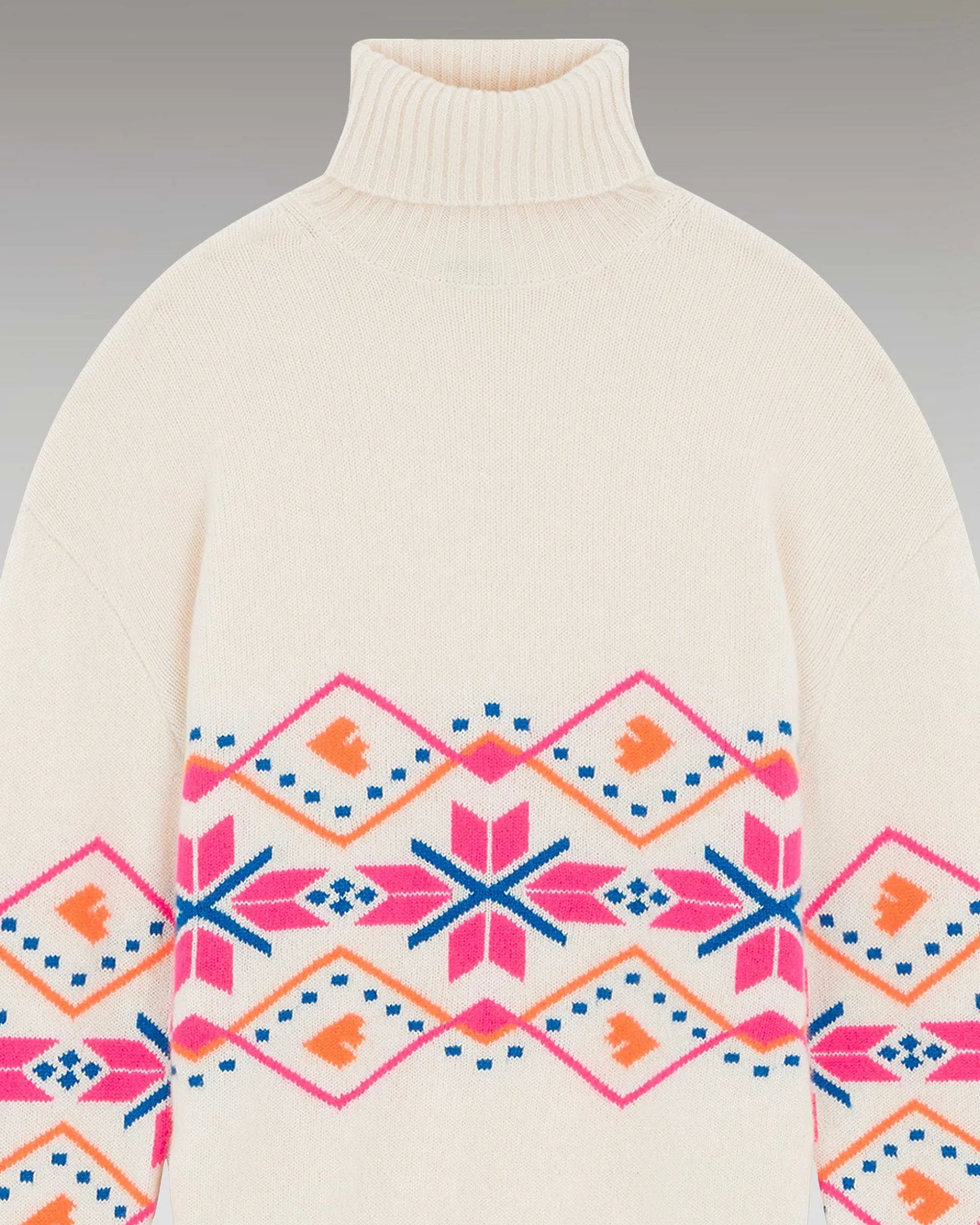 Pull Col Roule Norvegien