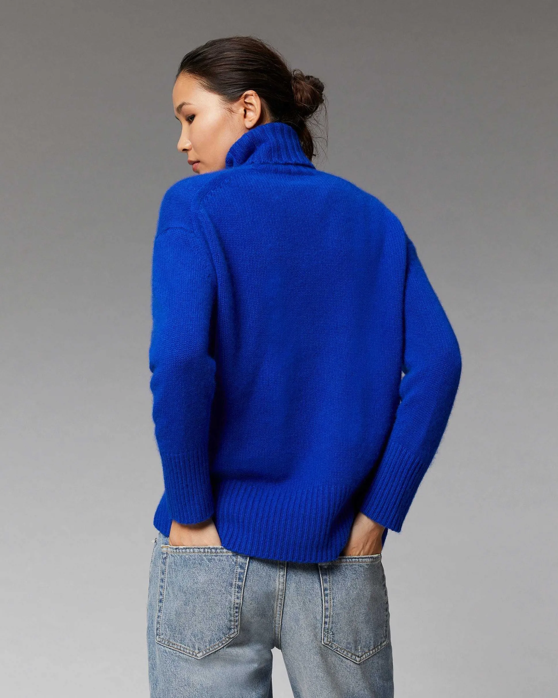 Pull Col Roule Oversize