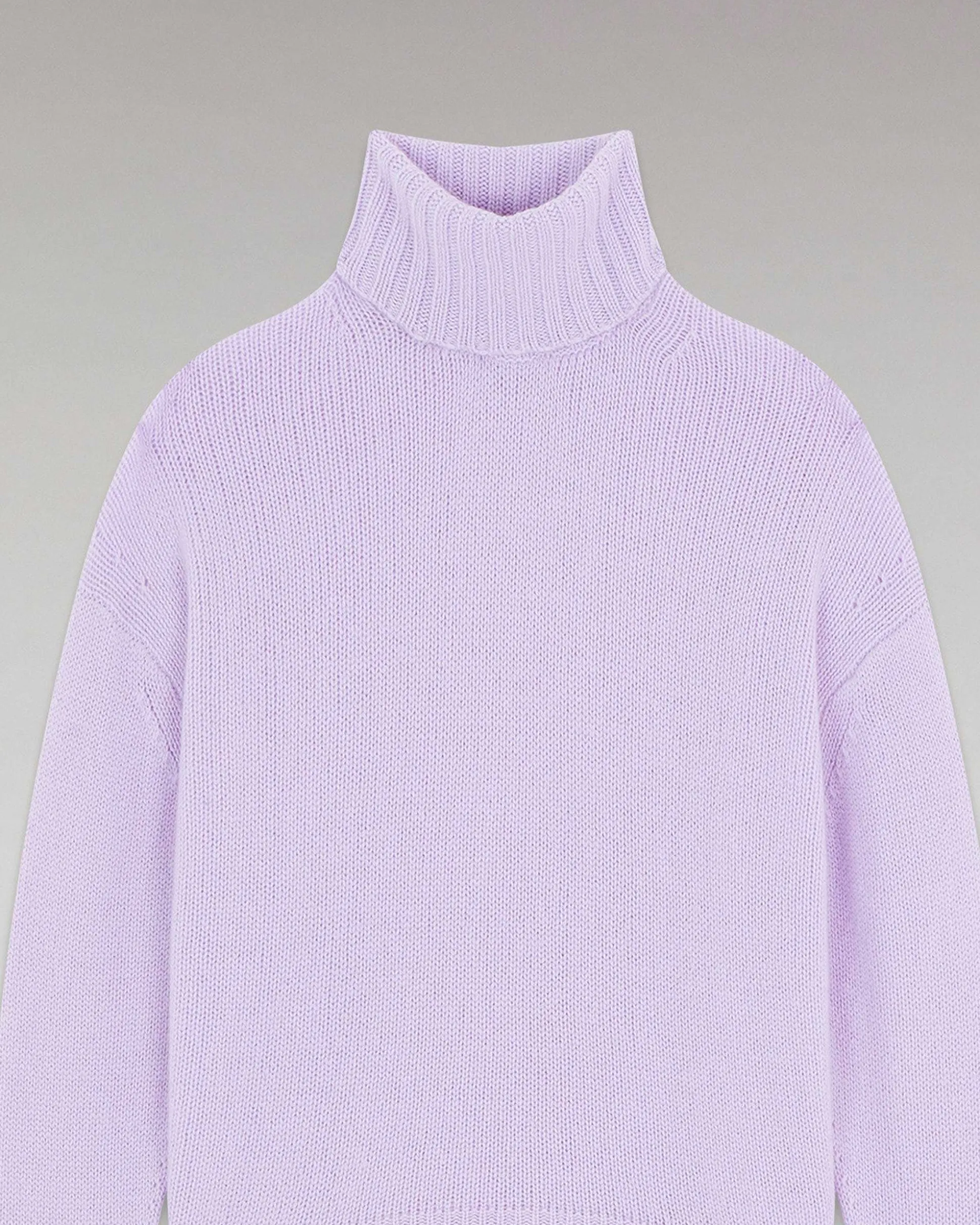 Pull Col Roule Oversize