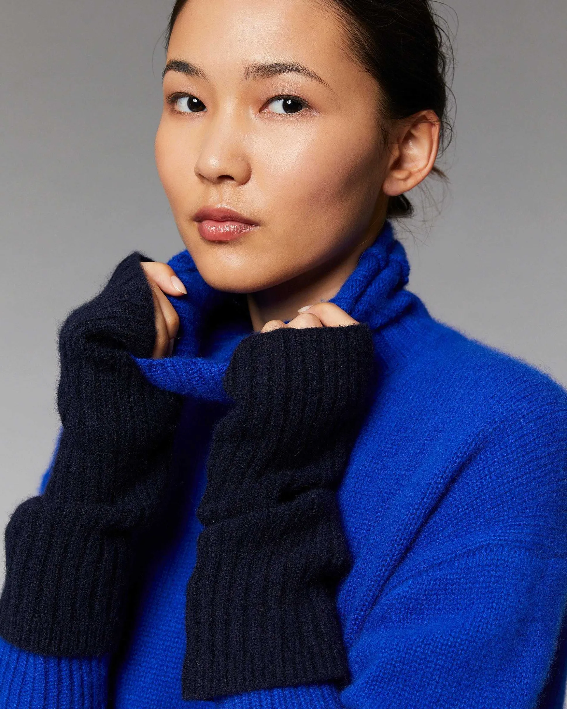 Pull Col Roule Oversize