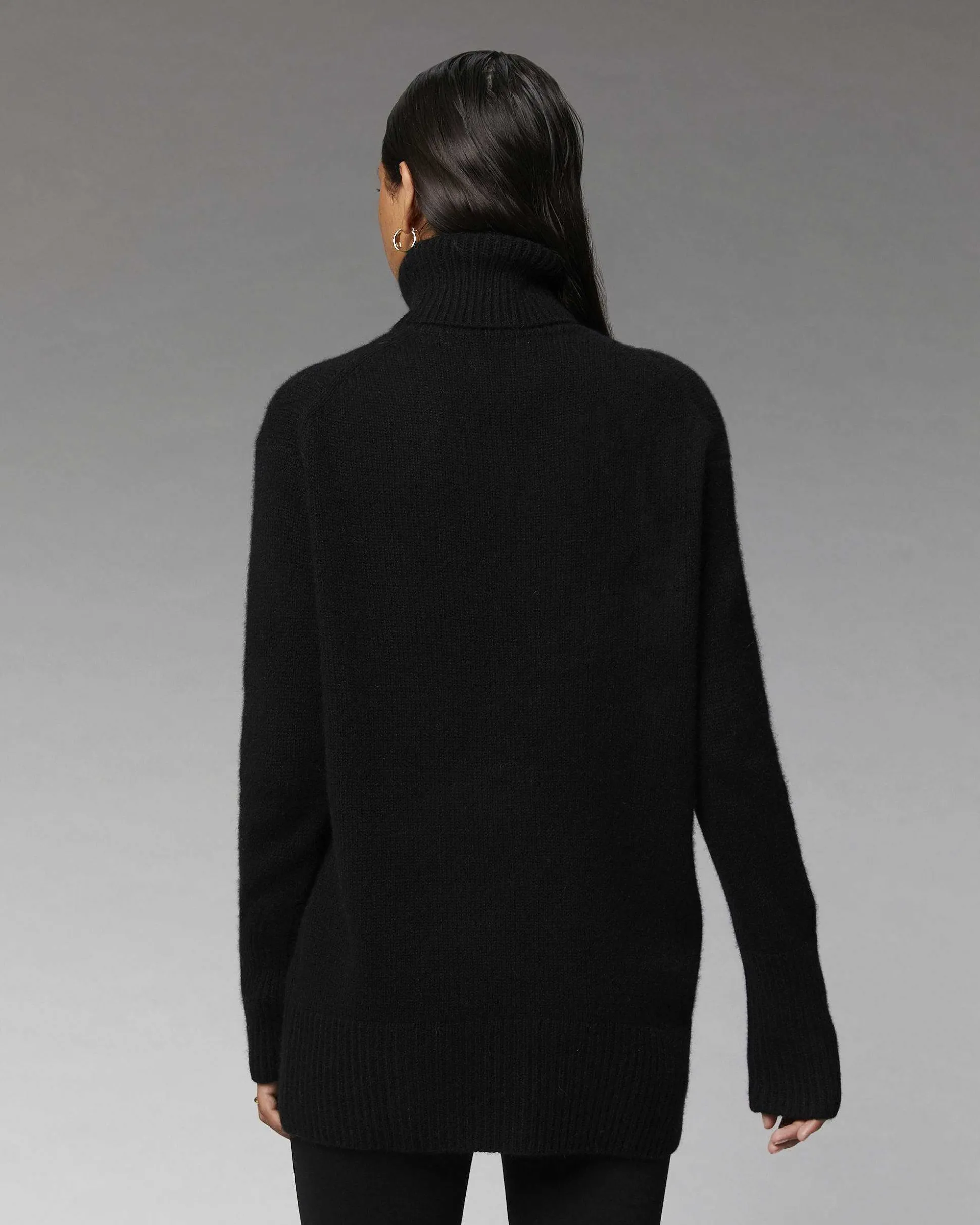 Pull Col Roule Oversize