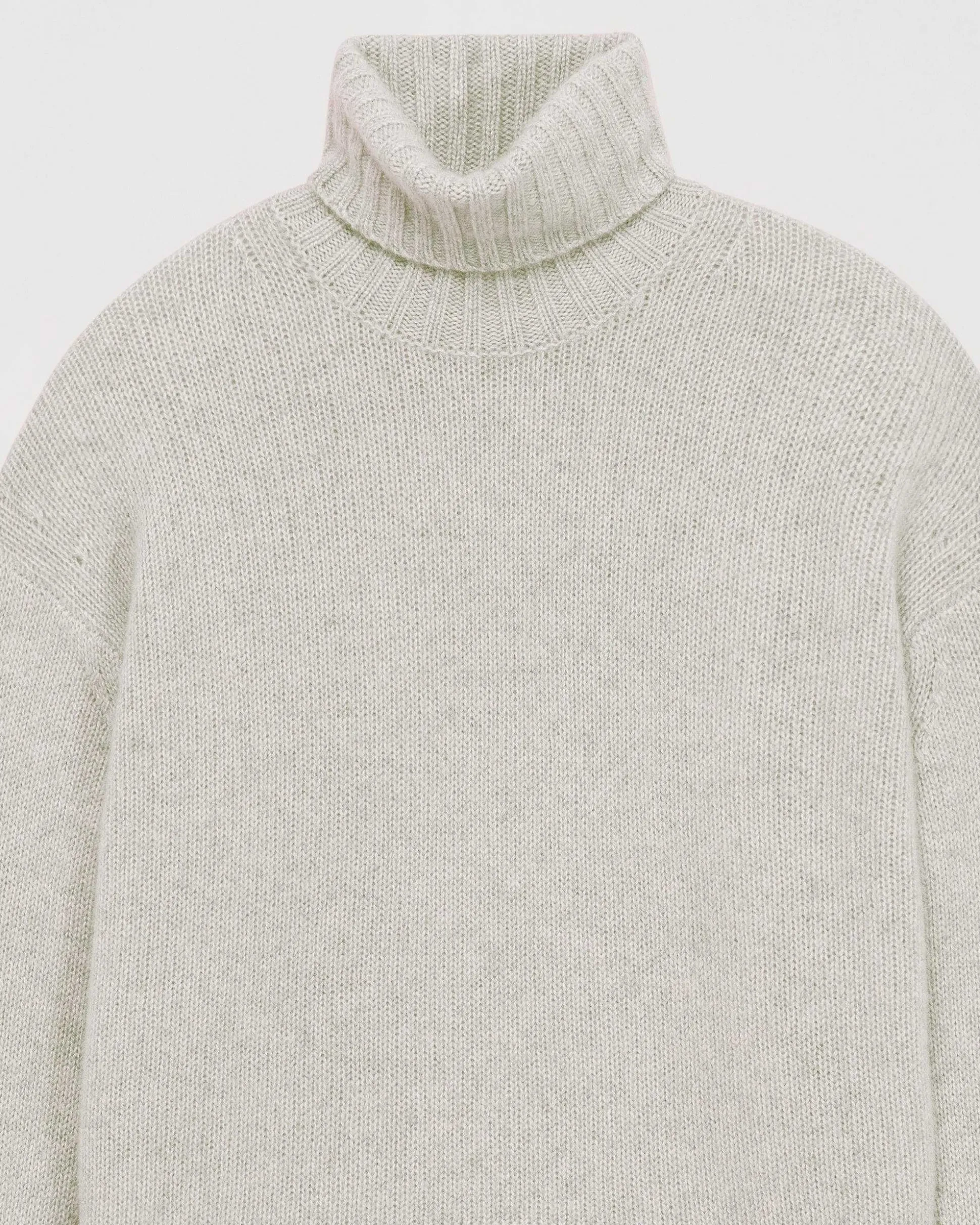 Pull Col Roule Oversize