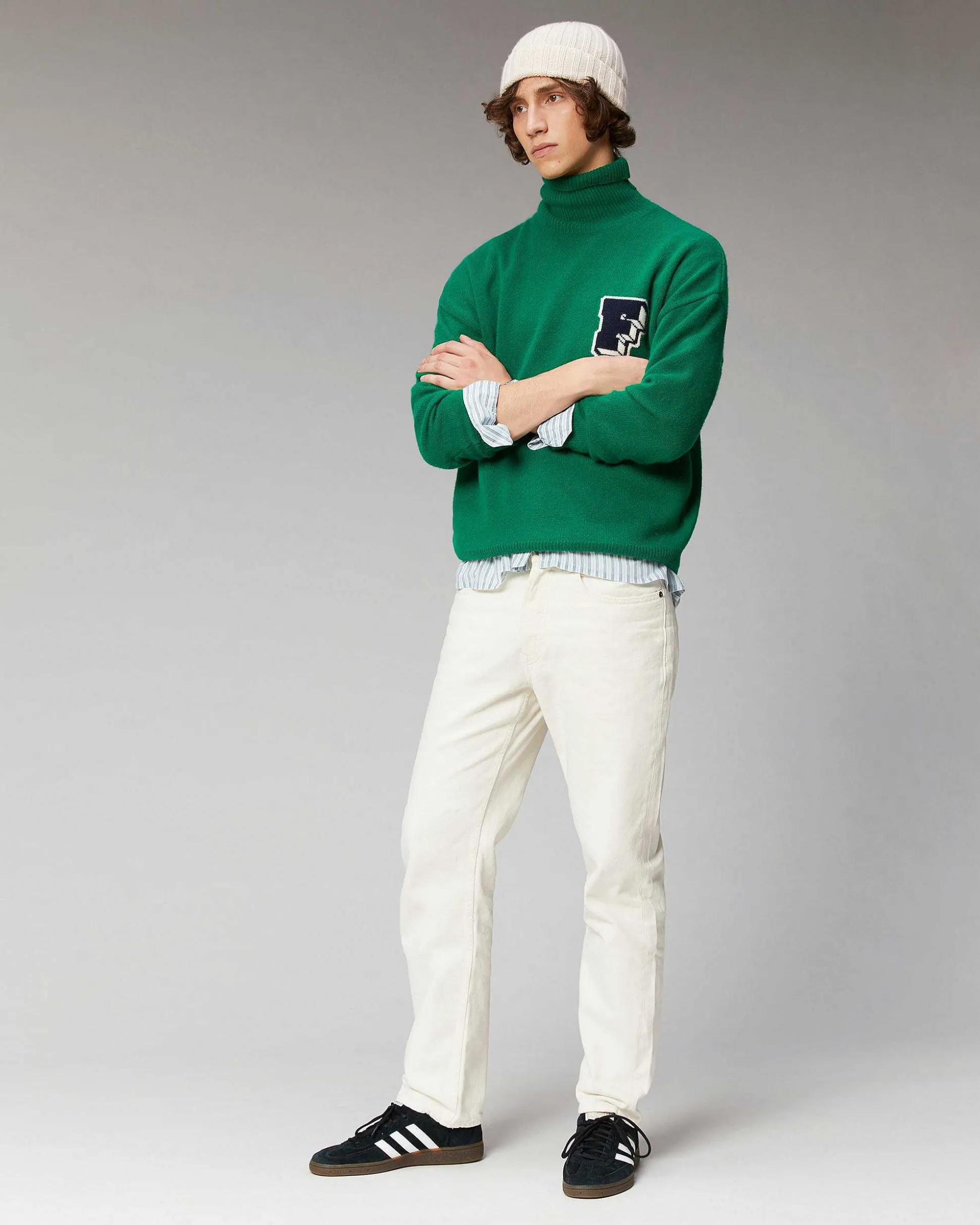 Pull Col Roule Oversize