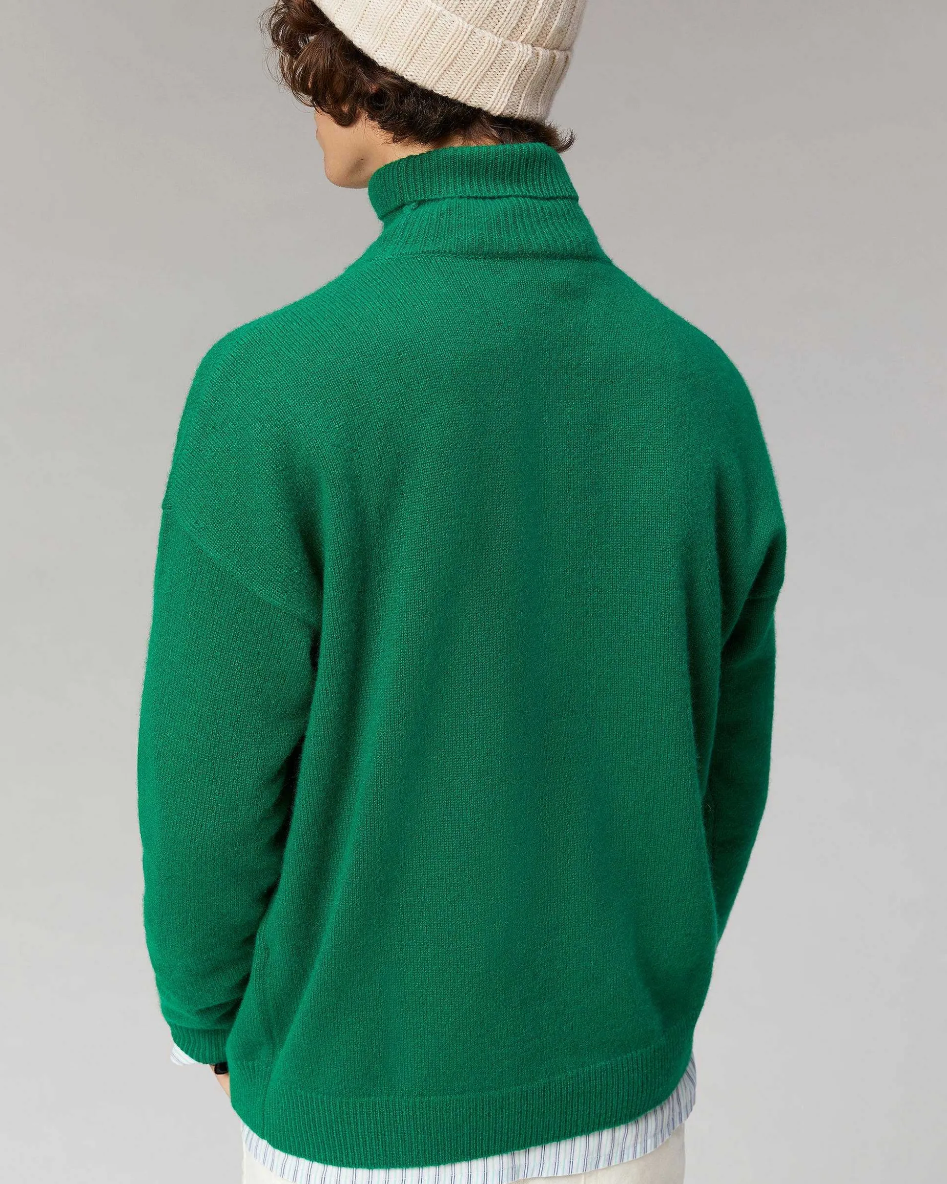 Pull Col Roule Oversize