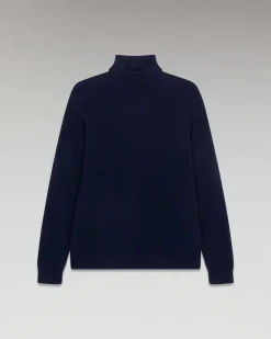 Pull Col Roule Oversize Leger