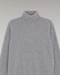 Pull Col Roule Oversize Leger