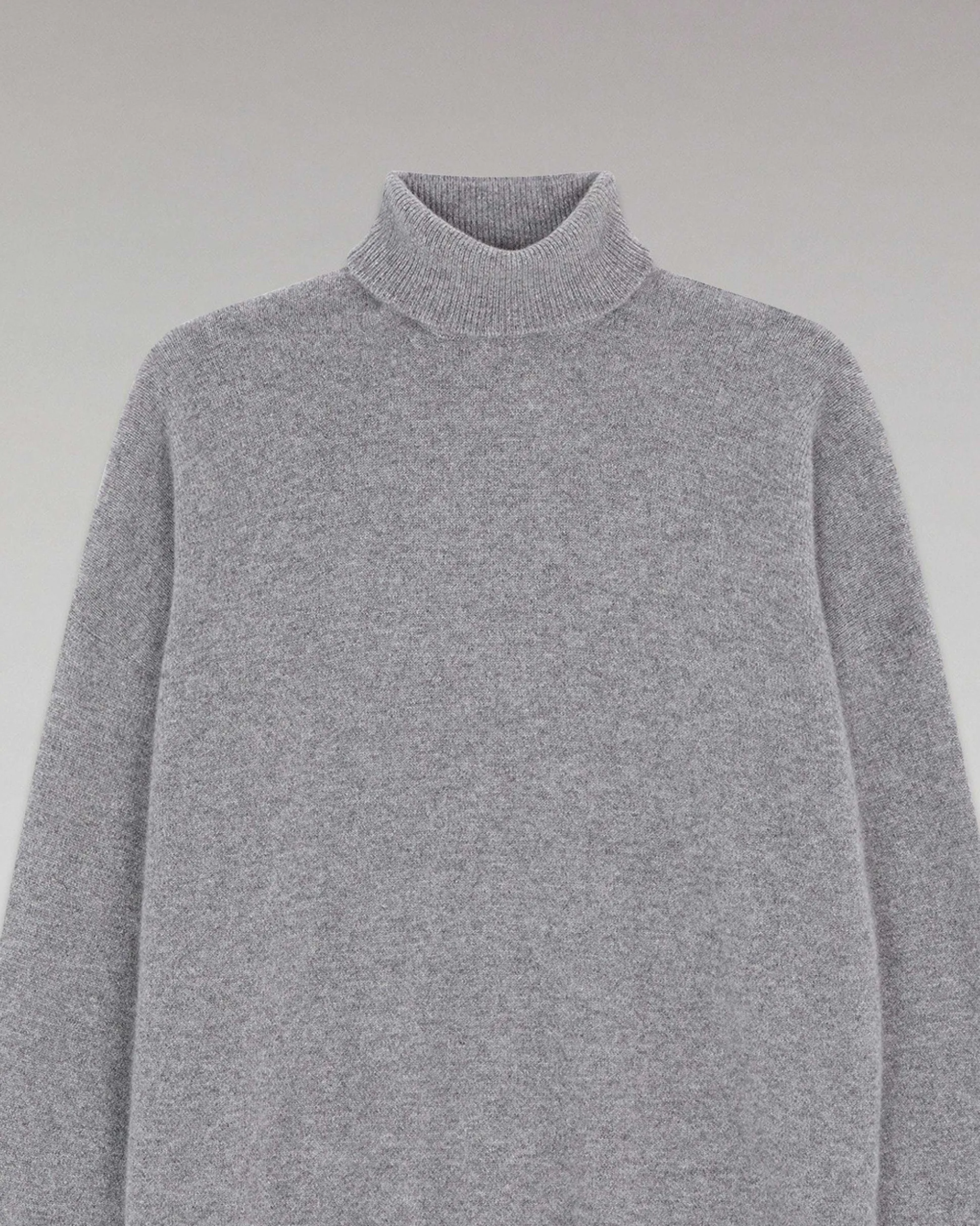 Pull Col Roule Oversize Leger