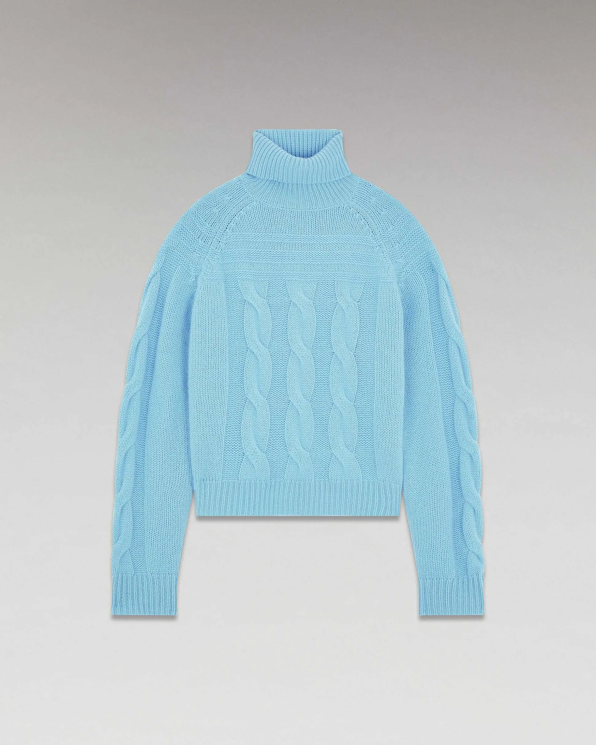 Pull Col Roule Torsades Epais