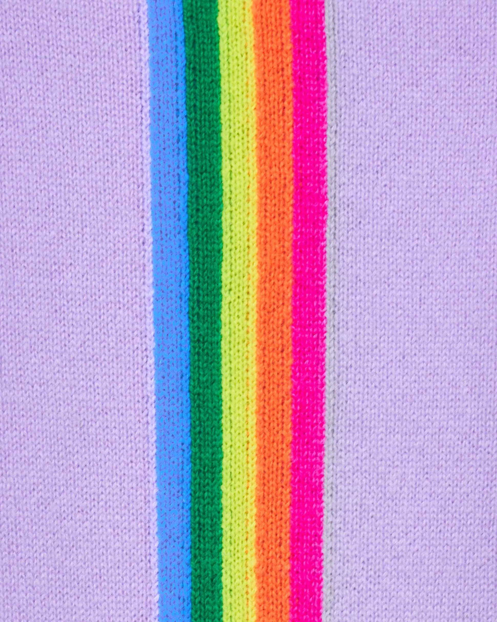 Pull Col V Oversize Bande Manches Multico