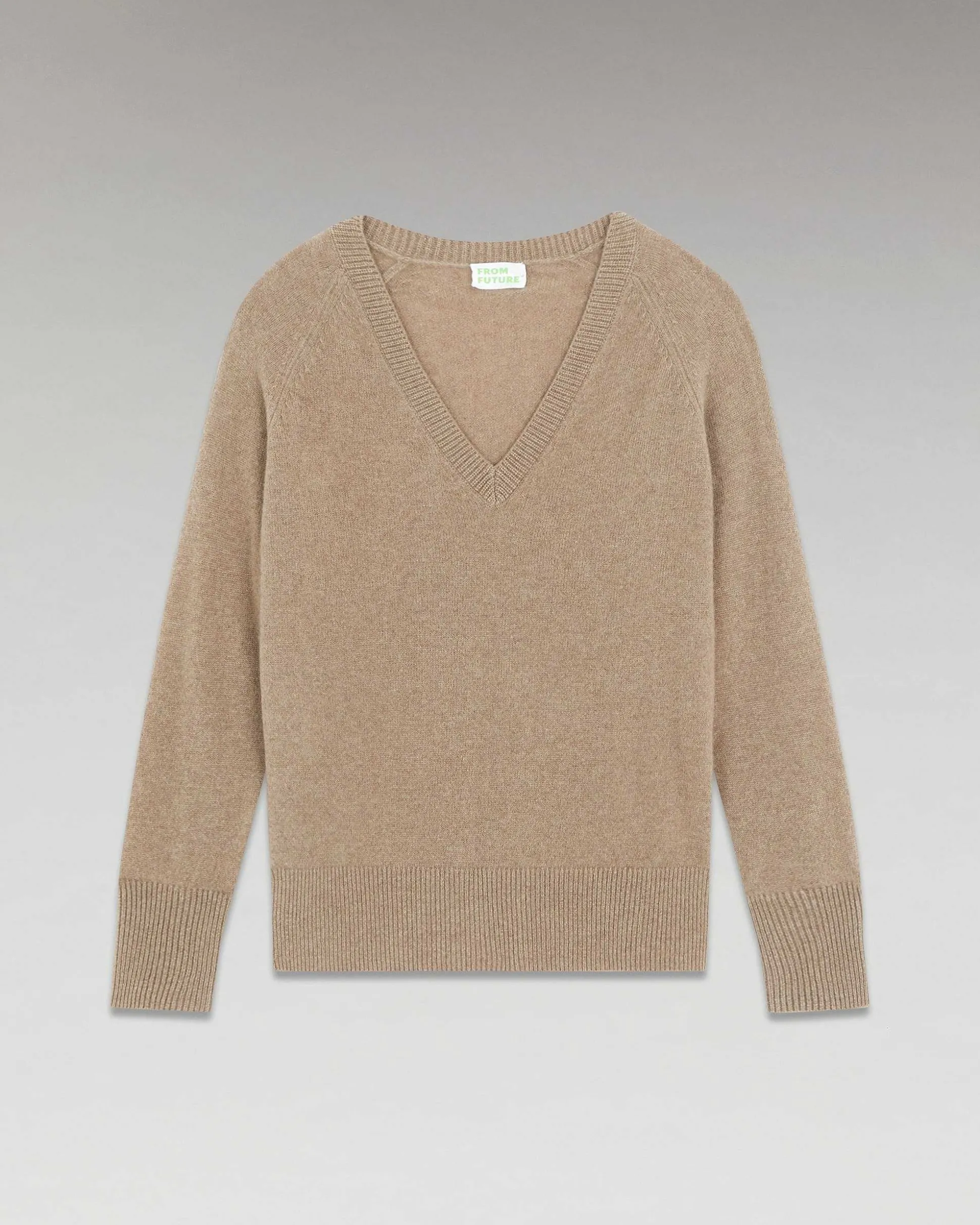 Pull Col V Oversize Leger