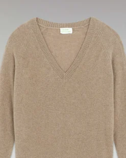 Pull Col V Oversize Leger