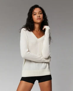 Pull Col V Oversize Leger