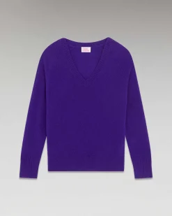 Pull Col V Oversize Leger