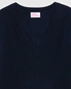 Pull Col V Oversize Leger