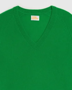 Pull Col V Oversize Leger