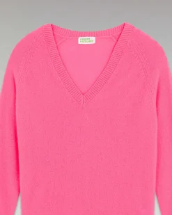 Pull Col V Oversize Leger