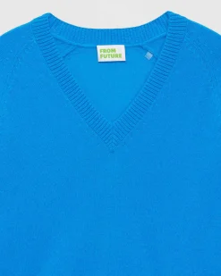 Pull Col V Oversize Leger