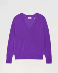 Pull Col V Oversize Leger