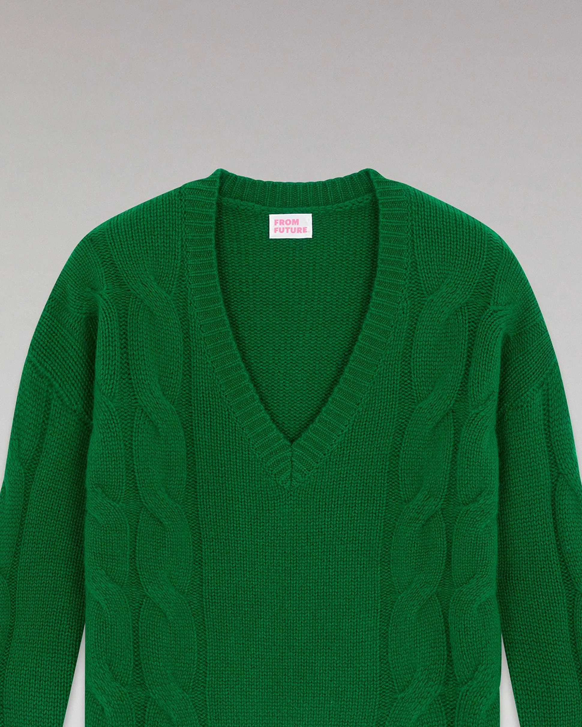 Pull Col V Torsades Epais