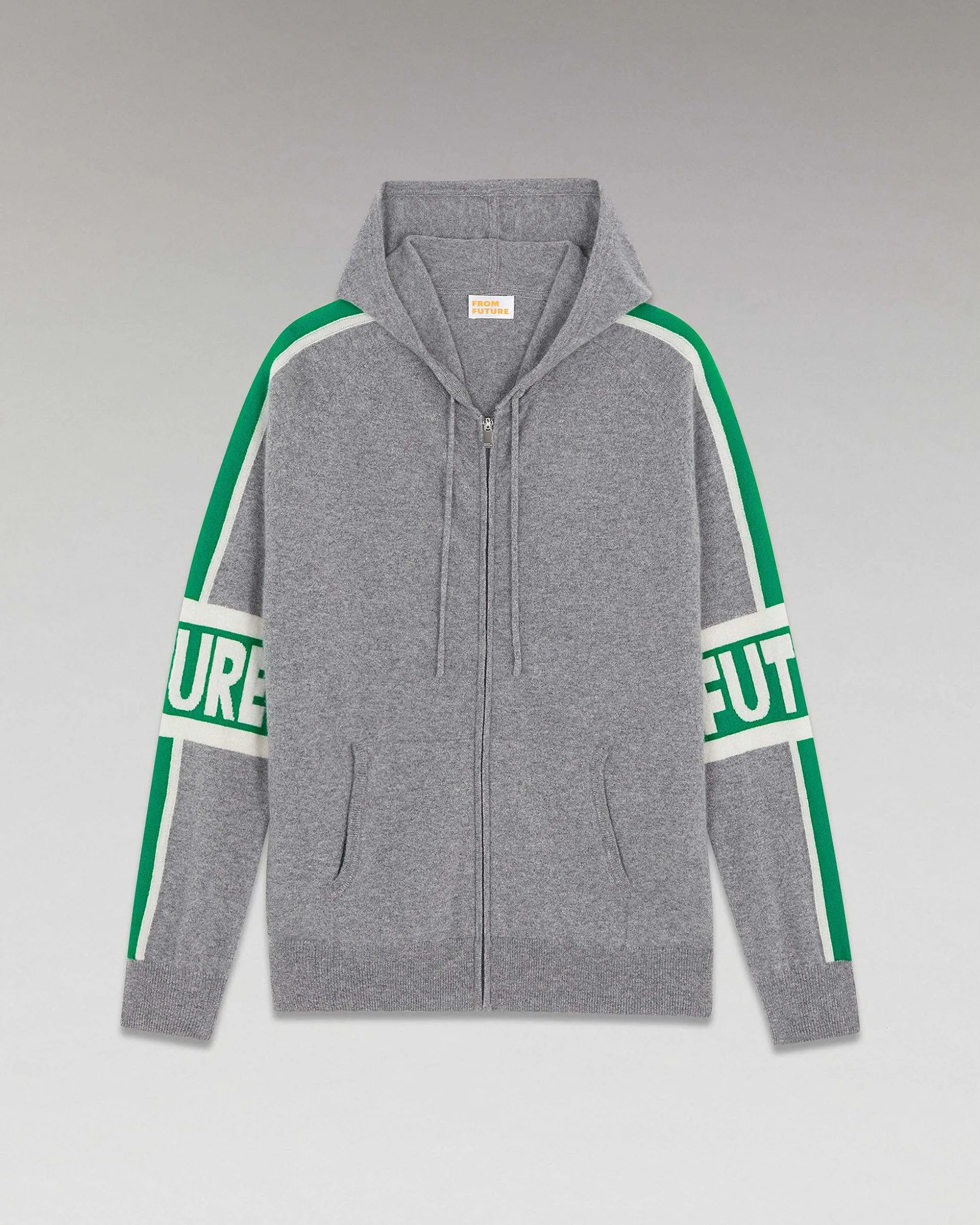 Pull Hoodie Bandes Bicolore Future