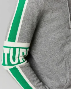Pull Hoodie Bandes Bicolore Future